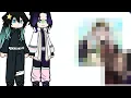 Shinobu and Muichiro reacting to ships Enjoy