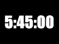 5 HOUR 45 MINUTE TIMER 345 MINUTE COUNTDOWN TIMER LOUD ALARM