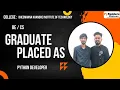 BE CS Graduate Placement Story From PySpiders Rajajinagar As a PYTHON DEVELOPER