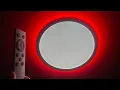 Amazon LED RGB Ceiling Light with Remote Review Demo
