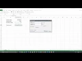 Creating a User Defined Function inMicrosoft Excel