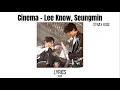 Download Lagu Stray Kids (Lee Know, Seungmin) 'Cinema' LYRICS (Romanized)