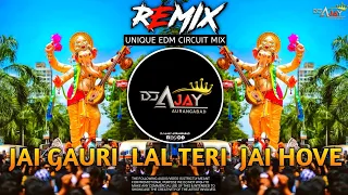 jai gauri lal edm trance circuit mix dj ajay aurangabad u0026 krish gurjar unique remix new 2025