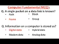 Top 50 Computer Basic MCQ s Computer Fundamental MCQ s Questions and Answers