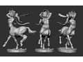 Centaur Girl Timelapse w turntable