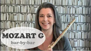 Download Mozart G major: Flute TUTORIAL part 2 (bar-by-bar) MP3