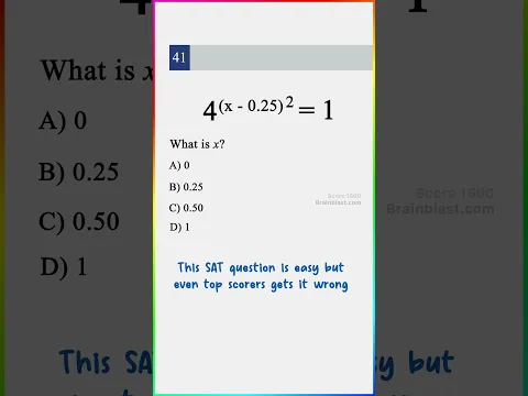 Can you solve this easy SAT question??