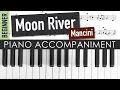 Download Lagu Moon River Henry Mancini | Piano Accompaniment | Violin Sheet Music
