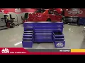 Tech Series 16-Drawer Drop Top Workstation - MB1084DT Mac Tools Team Wolfpack