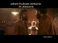 #jailer hukum song in dasara mixed version