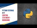 Python Tutorial - Control Statement