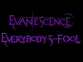 Evanescence - Everybody's Fool Lyrics (Fallen)