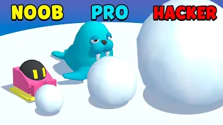NOOB vs PRO vs HACKER - Snowball io