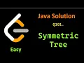 Leetcode Problem 101 Symmetric Tree Java Easy Solution
