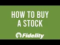 How To Buy A Stock On Fidelity