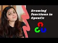 Drawing functions in OpenCv OpenCv Basics Computer Vision playlist BY YASHVI PATEL
