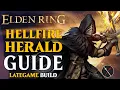 Elden Ring Faith Power Stance Build Guide - How to Build a Hellfire Herald Level 100 Guide