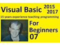 Microsoft Visual Basic For Beginners Select Statement