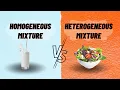 Homogeneous mixture vs Heterogenous mixture Ms Chemic