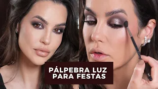 Pálpebra Luz - Maquiagem para Festas 