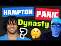 PANIC on Omarion Hampton in 2026 Dynasty Fantasy Football