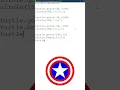How to Create Avengers Logo Using Python Turtle SUBSCRIBE