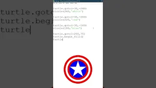 How to Create Avengers Logo Using Python Turtle SUBSCRIBE