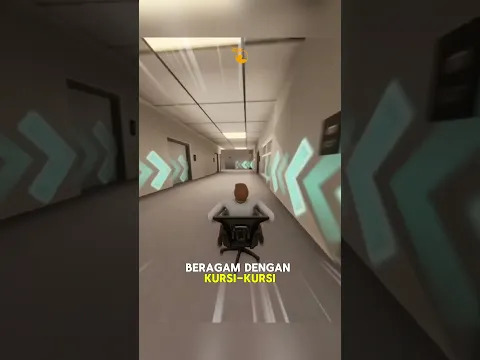 Balapan tapi pake kursi kantor