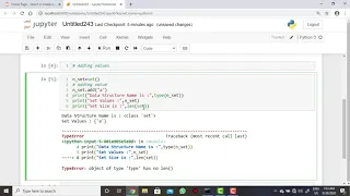 161 Creating Empty sets Modification