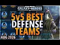 BEST 5v5 DEFENSE TEAMS August 2026