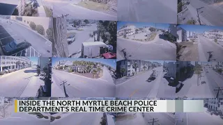 An inside peak at North Myrtle Beach police s Real Time Crime Center
