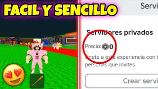 COMO TENER SERVIDOR PRIVADO GRATIS EN ROBA UN BRAINROT ROBLOX