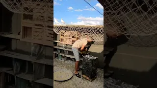 تنظيف برج الحمام وتغير شكلة تماما 