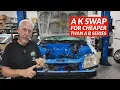 Civic EK Budget K SWAP Part 1