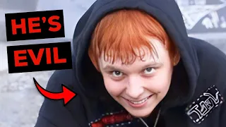 He s a real psychopath