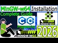 How to install MinGW w64 on Windows 2026 Update MinGW GNU Compiler for C C Programming