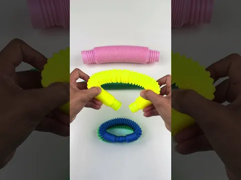 Creating and Relaxing ASMR Sound POP-TUBE #diy#satisfyingvideos #relaxing #creative #poptubesound