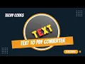 How to convert text file to pdf using python Python Project FPDF