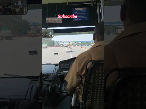 bus travel on road #bus #travel #vlog #trending #amazing