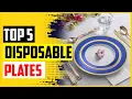 Top 5 Best Disposable Plates in 2022 - Reviews