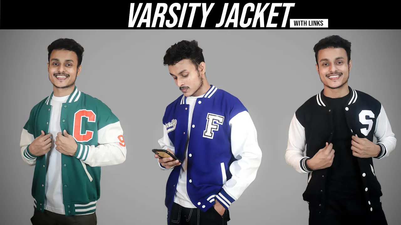 *BEST* Varsity jackets With Links |Baseball Jackets under 2000