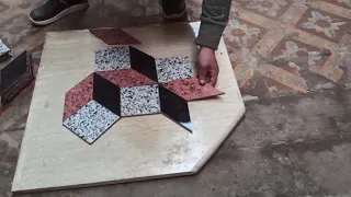 اسهل وافضل طريقه لعمل ديكور سيراميك 3D في اقل من دقيقه للمبتدئين