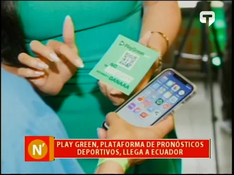 Play Green, plataforma de pronósticos deportivos, llega a Ecuador