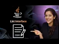 List Interface in Java Java Collection Framework List Explained for Beginners