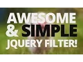 jQuery Category Filter VOICE TUTORIAL