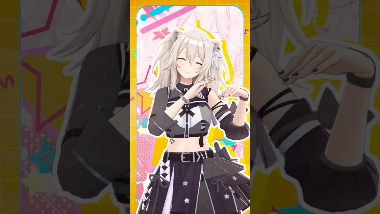 トウキョウ・シャンディ・ランデヴ🌠踊ってみた #shorts #dance #hololive  #vtuber 【獅白ぼたん/ホロライブ】