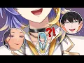 Kyo caught his genmates while they were messing with his model nijisanjiEN