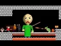 BALDI Helps Goomba to kill Mario