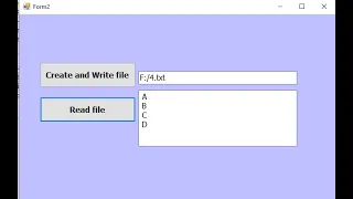 Programming in Visual Basic Net How to Create write and read file text