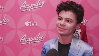 Raphael Alejandro Interview Acapulco Season 2 Premiere Red Carpet
